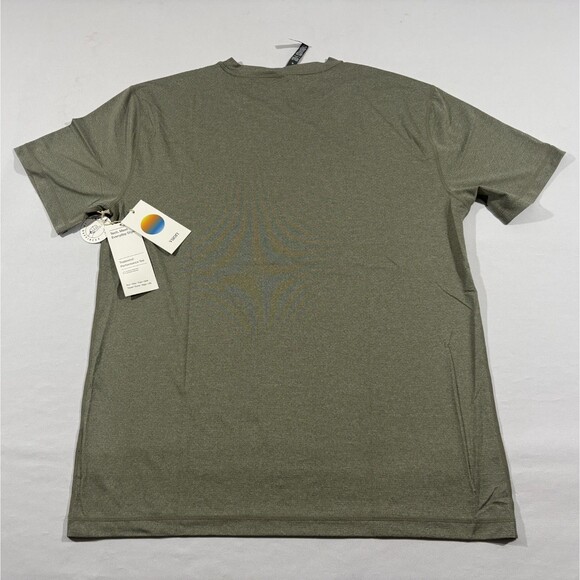 Vuori Shirt Mens Tradewind Green Performance Short Sleeve Crew Pocket Tee XL NWT - Picture 6 of 8